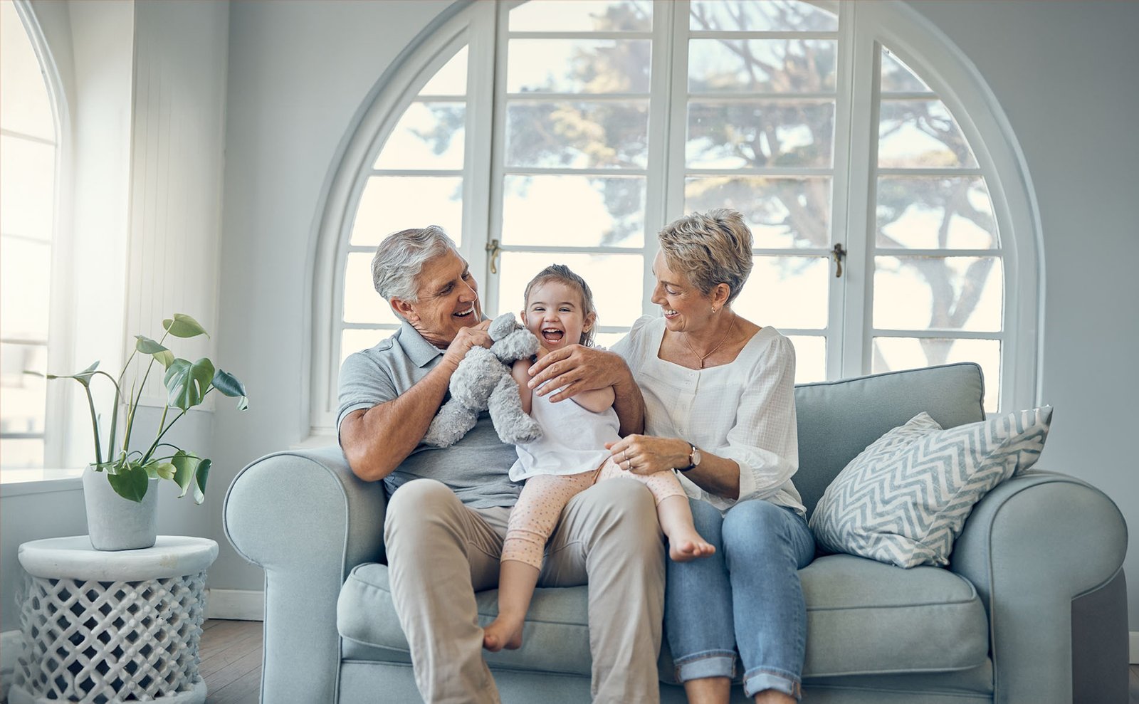 Legacy Life Care Grandparents with Grandchild
